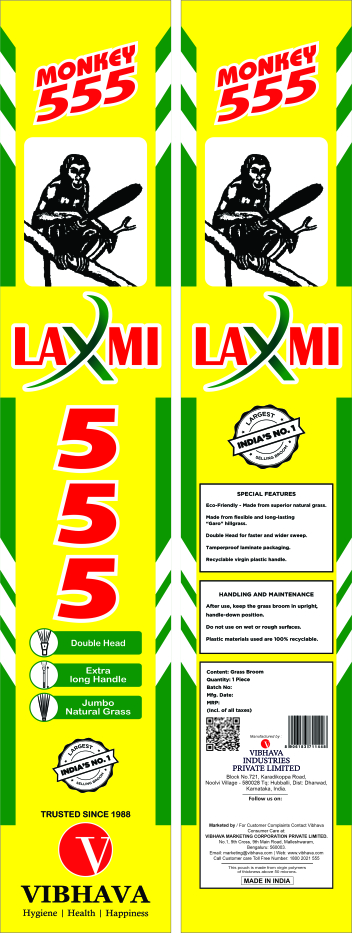 Monkey 555 Laxmi Device mark 7247062 Trademark