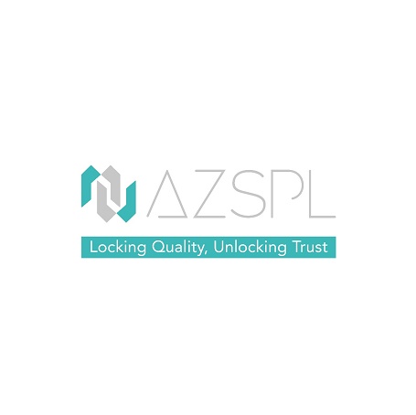 Azspl With Tagline Locking Quality, Unlocking Trust Device mark 7250251 Trademark