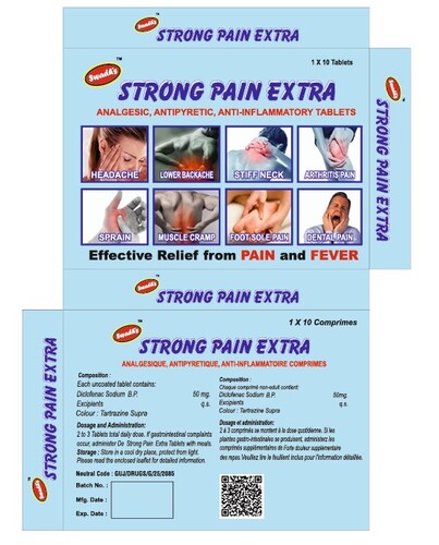 Strong Pain Extra Device mark 7257495 Trademark