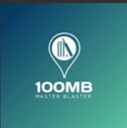 100 Mb Master Blaster Logo Device mark 7258686 Trademark
