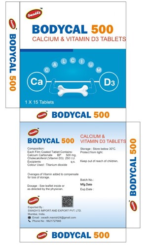 Bodycal 500 Device mark 7262266 Trademark