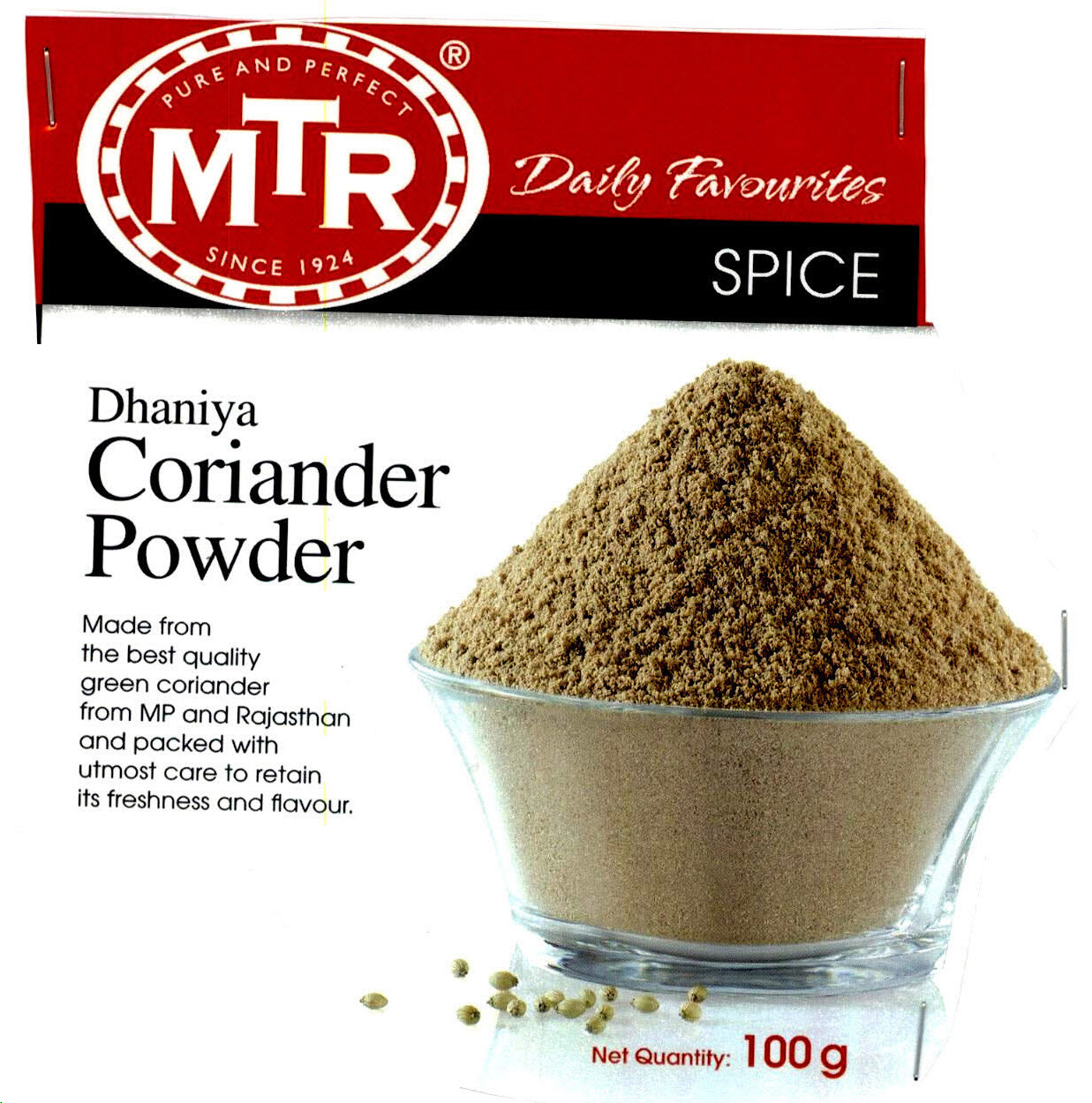 Mtr Dhaniya Coriander Powder Device mark 2834916 Trademark