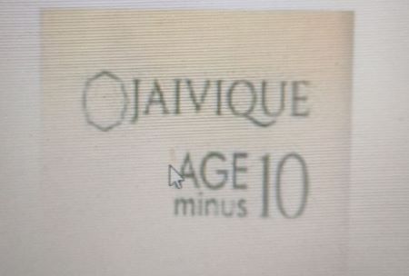 Jaivique Age Minus 10 Device mark 7274371 Trademark