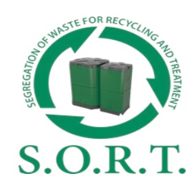 S.o.r.t Segregation Of Waste For Recycling And Treatment (logo And Device) Device mark 7276447 Trademark