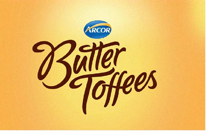 Arcor Butter Toffees (label) Device mark 7278781 Trademark