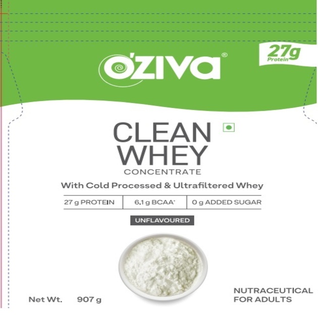 Oziva Clean Whey (device) Device mark 7280578 Trademark