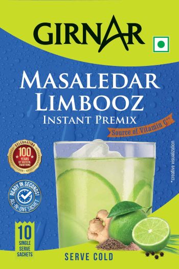 Girnar (masaledar Limbooz Label) Device mark 7282186 Trademark