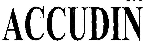 Accudin (device) Device mark 2468182 Trademark