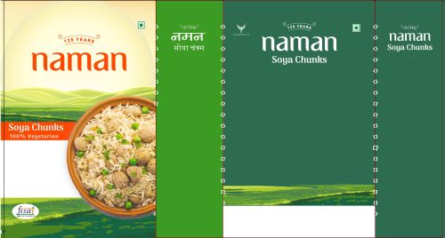 Naman Soya Chunks (label) Device mark 7283287 Trademark
