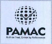 Pamac (with Device ) Device mark 7282883 Trademark