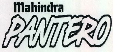 Mahindra Pantero Device mark 2402595 Trademark