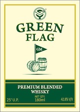 Green Flag Label Device mark 7287985 Trademark