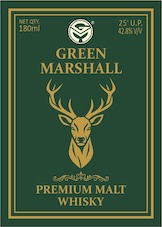Green Marshall Label Device mark 7288356 Trademark