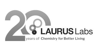 Laurus Labs 20 Years Of Chemistry For Better Living Device mark 7289821 Trademark