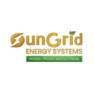 Composite Label Of Sungrid With S Represented With Device Of Lightning Bolt, G With A Device Of Plug & Green Leaves On I Device mark 7293449 Trademark