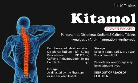 Kitamol Device mark 7295252 Trademark