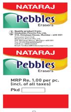 Nataraj Pebbles Device mark 7297584 Trademark