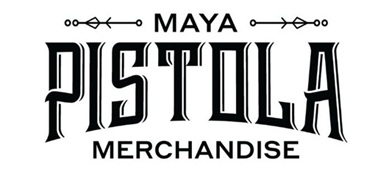 Maya Pistola Merchandise (logo) Device mark 7300975 Trademark