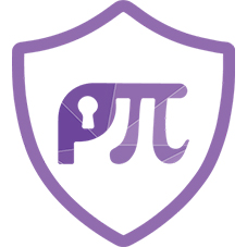 Shield With Stylized Letter ‘p’ Featuring A Keyhole And Greek Letter ‘pi’. Device mark 7310238 Trademark