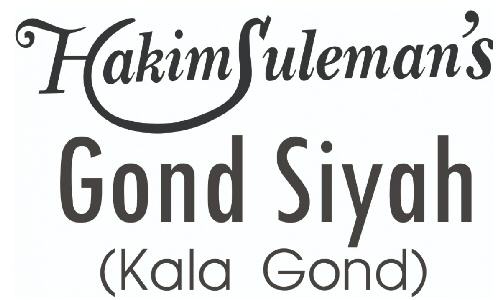 Hakim Suleman's Gond Siyah (kala Gond) Device mark 7314499 Trademark
