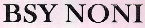 Bsy Noni Device mark 2464162 Trademark