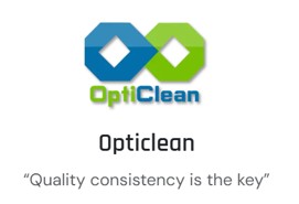 Opticlean Quality Consistency Is The Key (logo And Device)) Device mark 7332404 Trademark