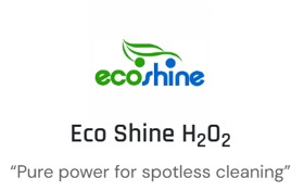 Eco Shine H2o2 Pure Power For Spotless Cleaning (logo And Device) Device mark 7332405 Trademark