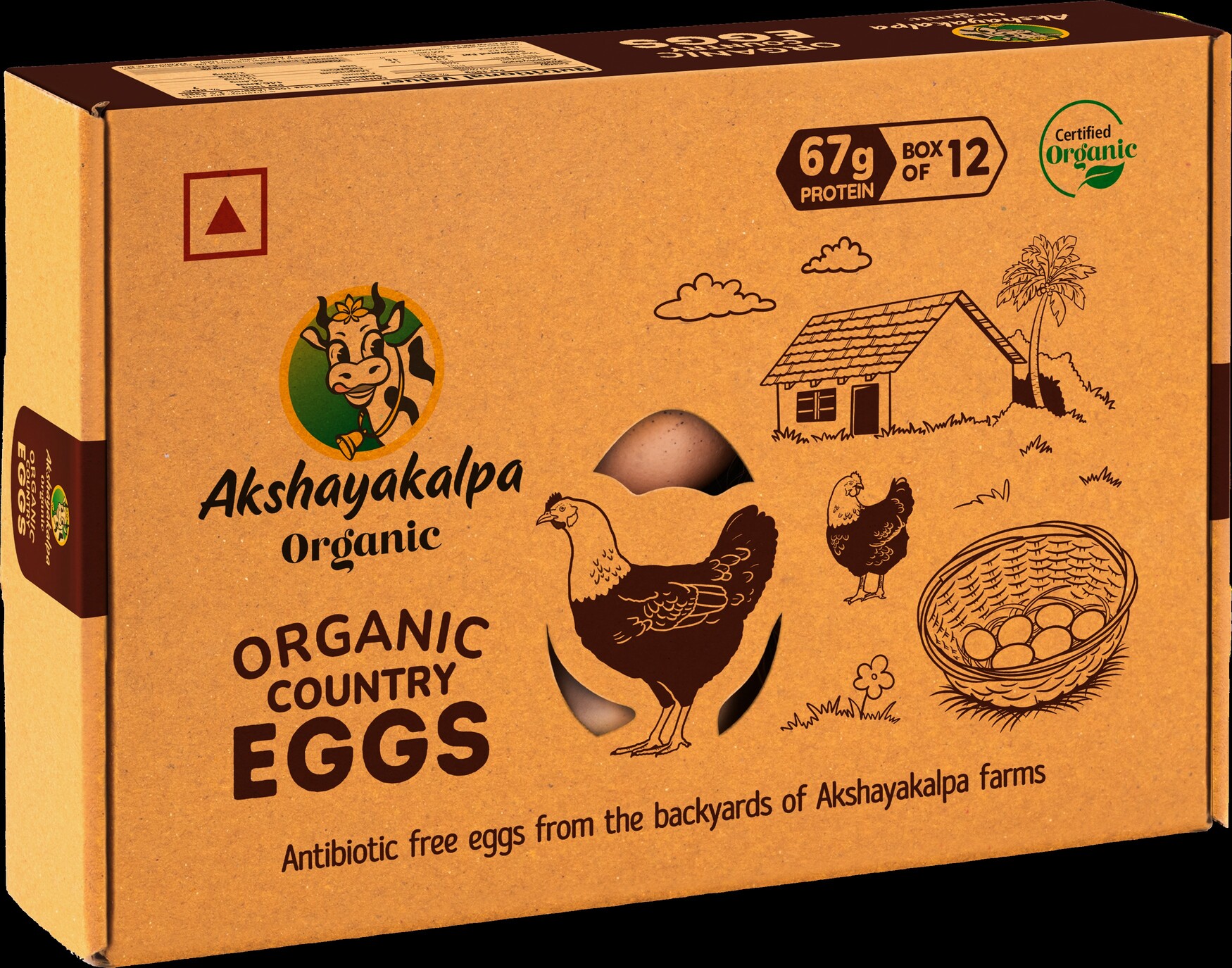Akshayakalpa Organic Country Eggs Device mark 7332700 Trademark