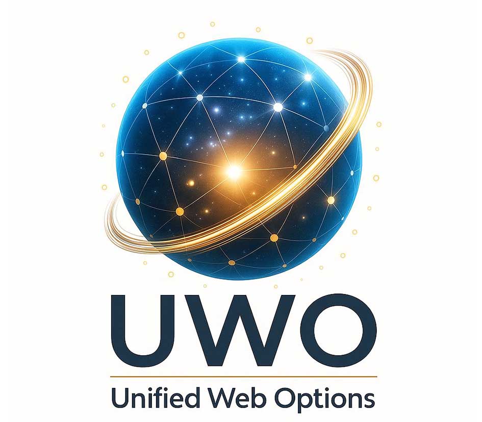 Uwo – Unified Web Options (with Device Of Miscellaneous Geometrical Figures) Device mark 7332620 Trademark
