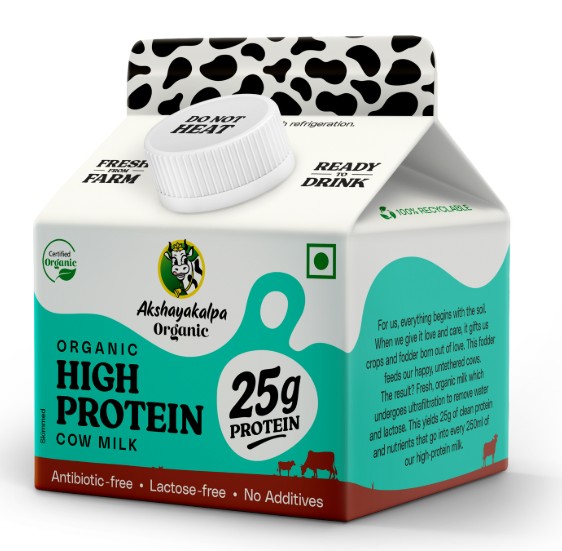 Akshayakalpa Organic High Protein Cow Milk Device mark 7332788 Trademark