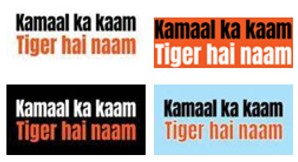 Kamaal Ka Kaam Tiger Hai Naam - Series Marks Device mark 7334541 Trademark