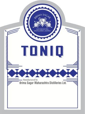 Brima Sagar Maharashtra Distilleries Ltd Toniq Label Device mark 7337454 Trademark