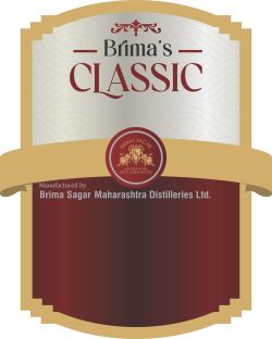 Brima Sagar Maharashtra Distilleries Ltd Brima’s Classic Label Device mark 7337458 Trademark