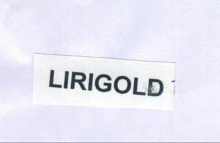 Lirigold Device mark 2062604 Trademark