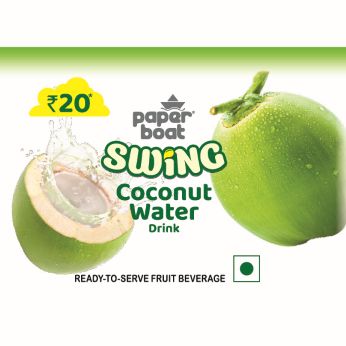 Paper Boat Swing Coconut Water Drink Device mark 7342474 Trademark