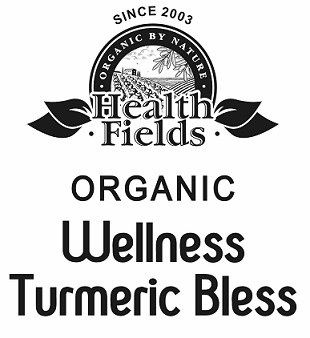 Health Fields Organic Wellness Turmeric Bless Device mark 7344342 Trademark