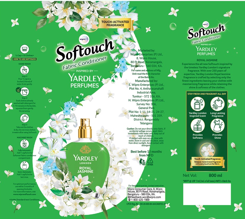 Softouch Fabric Conditioner Device mark 7346558 Trademark