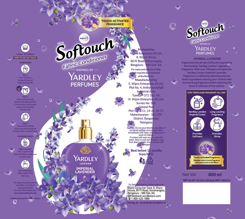 Softouch Fabric Conditioner Device mark 7346559 Trademark
