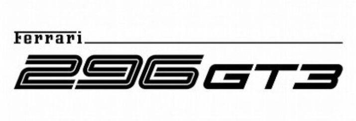 Ferrari 296 Gt3 Device mark 7350009 Trademark