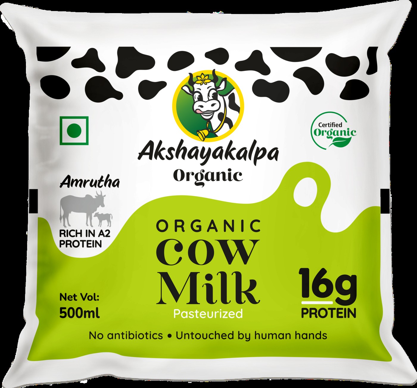 Akshayakalpa Organic Cow Milk Device mark 7352258 Trademark