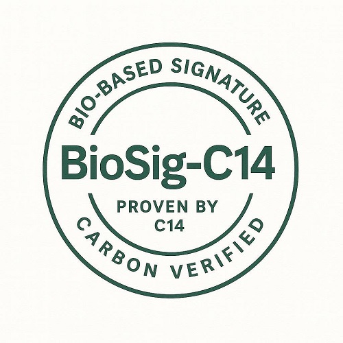 Biosig-c14 Proven By C14: Bio-based Signature. Carbon Verified Device mark 7352763 Trademark