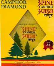 3 Pine Camphor Diamond Device mark 7357161 Trademark