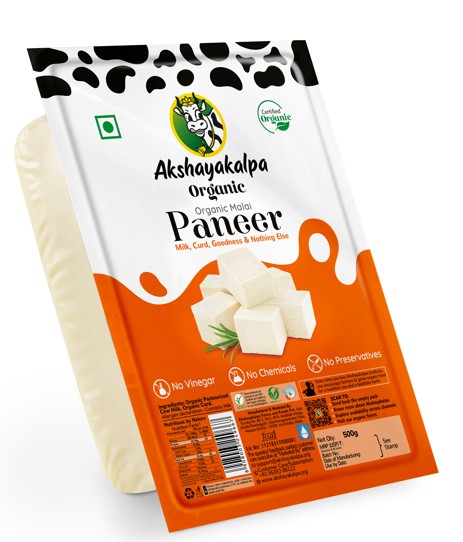 Akshayakalpa Organic Paneer Device mark 7357148 Trademark