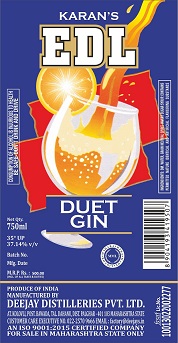 Karan's Edl Duet Gin Device mark 7366513 Trademark