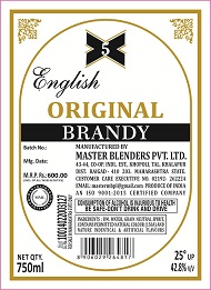X5 English Original Brandy Device mark 7366487 Trademark