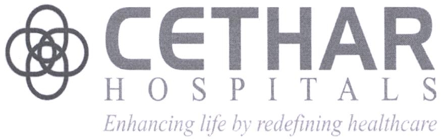 Cethar Hospitals Enhancing Life By Redefining Healthcare Device mark 2410354 Trademark