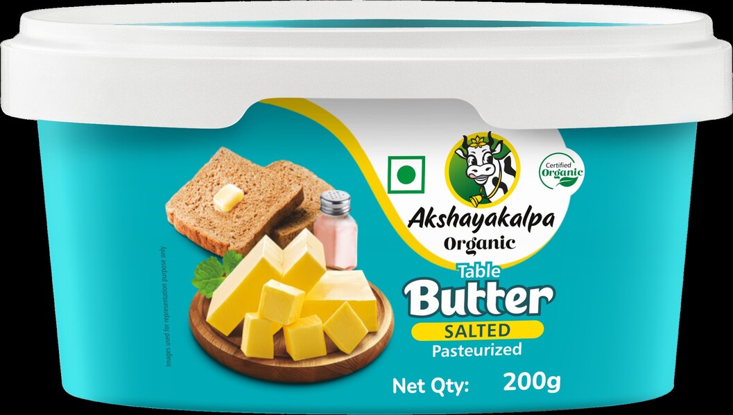 Akshayakalpa Organic Table Butter Salted Device mark 7374188 Trademark