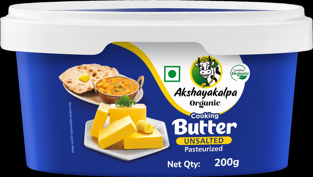 Akshayakalpa Organic Cooking Butter Unsalted Device mark 7374187 Trademark