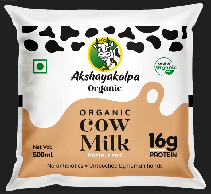 Akshayakalpa Organic Cow Milk Device mark 7373784 Trademark