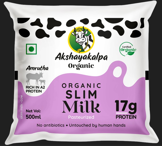 Akshayakalpa Organic Slim Milk Device mark 7373785 Trademark